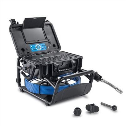 رئيس الكاميرا 23mm للأنابيب الصرف الصحي الصرف الصحي نظام التفتيش مع جهاز إرسال اختياري